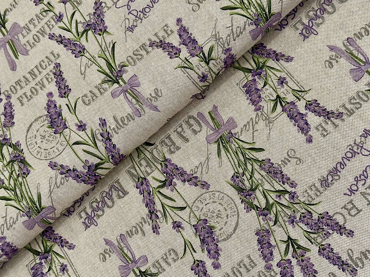 BAVLNA DEKOR /PROVENCE LAVENDUĽA