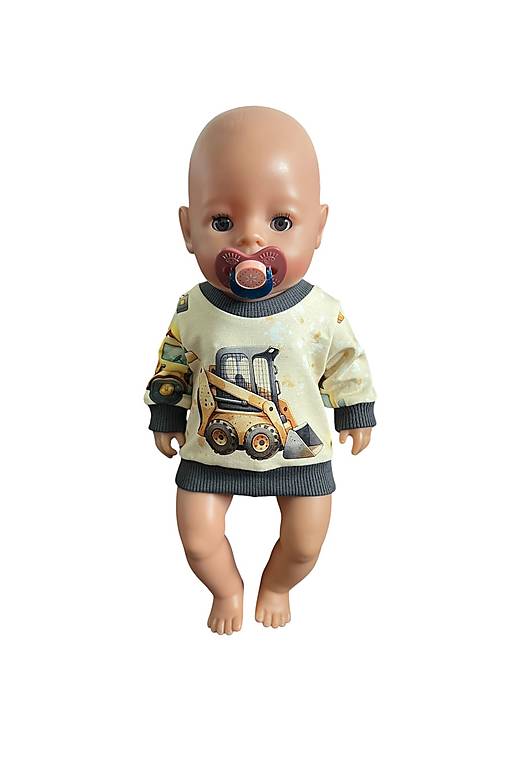 Hračky - Mikina pre bábiku BABY BORN - 43 cm, stroj - 18390271_