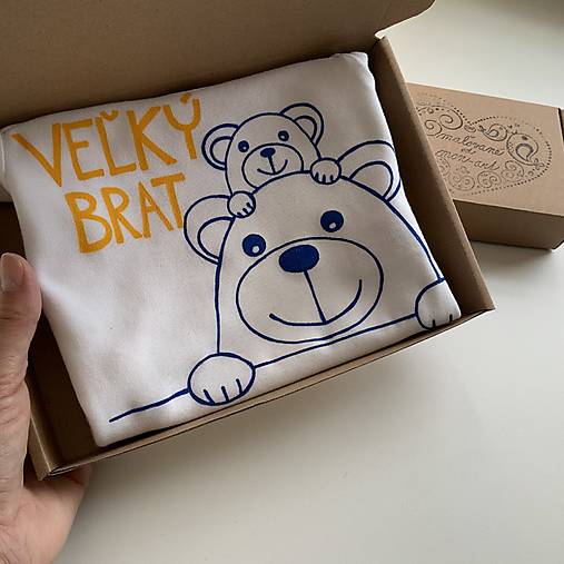 Maľovné body s macíkmi a nápisom "VEĽKÝ BRAT"