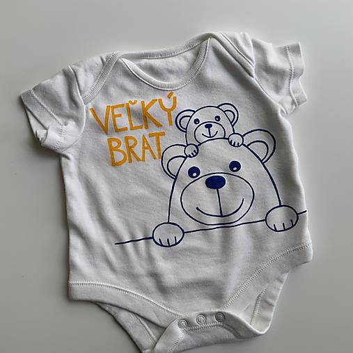 Maľovné body s macíkmi a nápisom "VEĽKÝ BRAT"