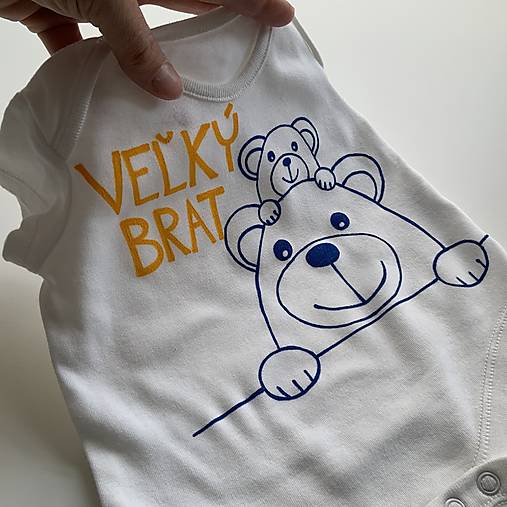 Maľovné body s macíkmi a nápisom "VEĽKÝ BRAT"