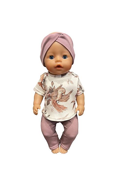 Hračky - Letný set pre bábiku Baby Born - 43 cm, vtáčik - 18394395_