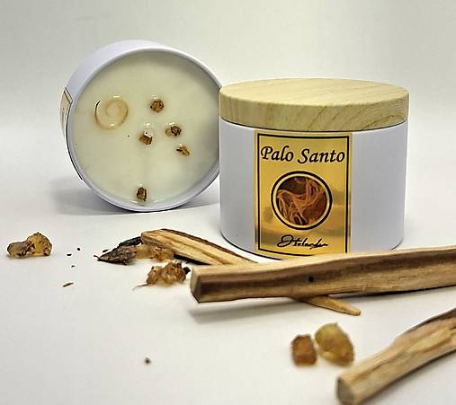 Sviečky - Palo Santo - do vrecka 100% prírodná - 18393904_