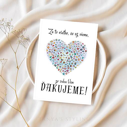 Ďakujem Srdce (Ďakujeme)