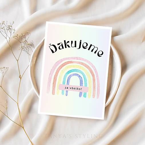 Ďakujem za všetko... (Ďakujeme)