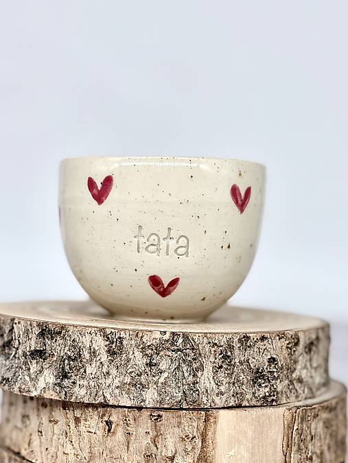 Dotty Love - pohárik lungo tata (120ml, bez uška)