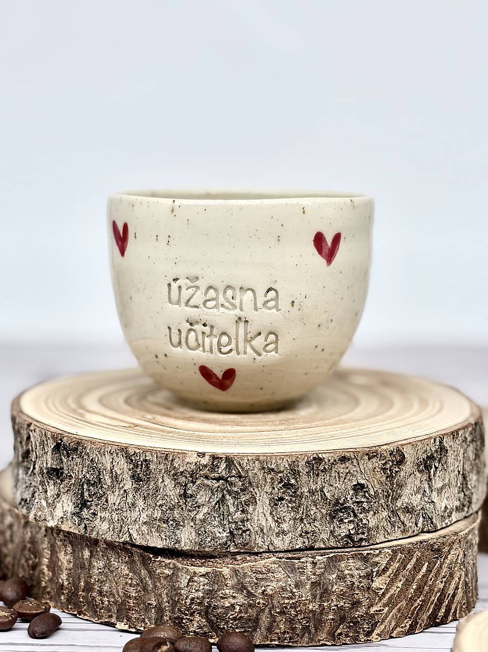 Dotty Love - pohárik lungo úžasná učiteľka  (120ml, bez uška)