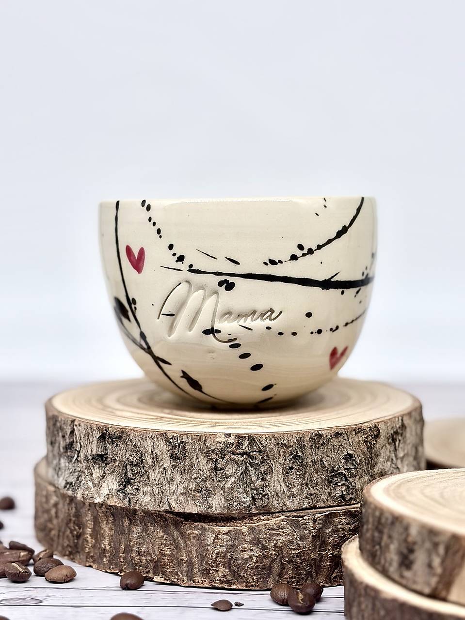 Love is in the air - pohárik latte mama limited (280ml, bez uška)