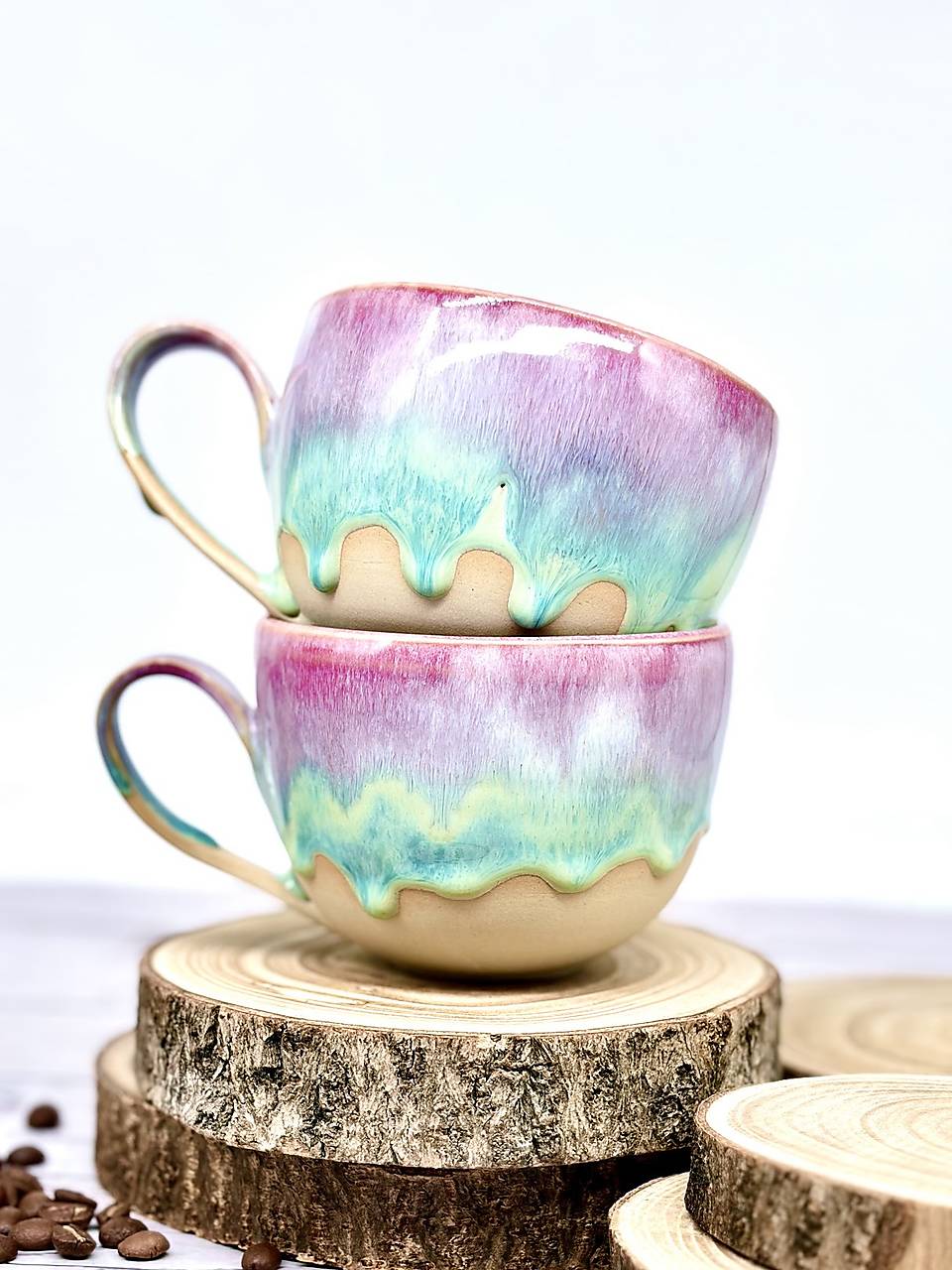Aurora - šálka latte (280ml, s uškom)
