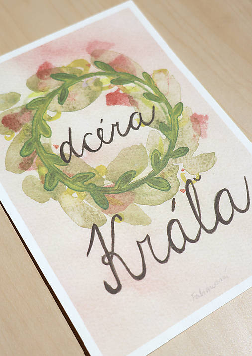 Art Print - Dcéra Kráľa