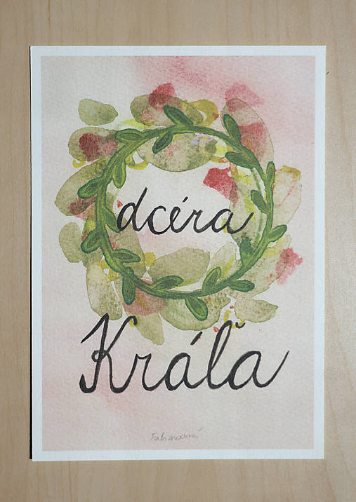 Art Print - Dcéra Kráľa