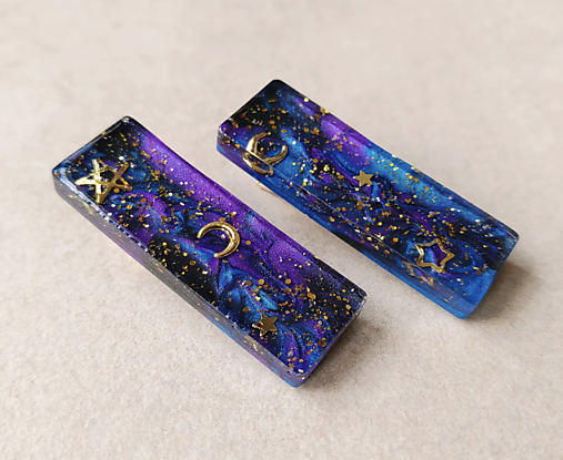 Ozdoby do vlasov - Sponky do vlasov Galaxia (Set 2 ks) - 18400010_