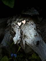 Náušnice - Pastel hearts - náušnice z polymérovej hmoty - 18401152_