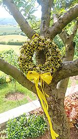 Dekorácie - Šiškový venček , Slnečnica ' - 18403441_