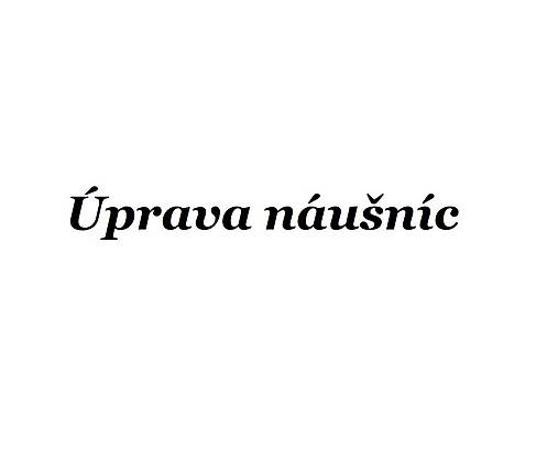 Iné šperky - Úprava náušníc - 18405977_