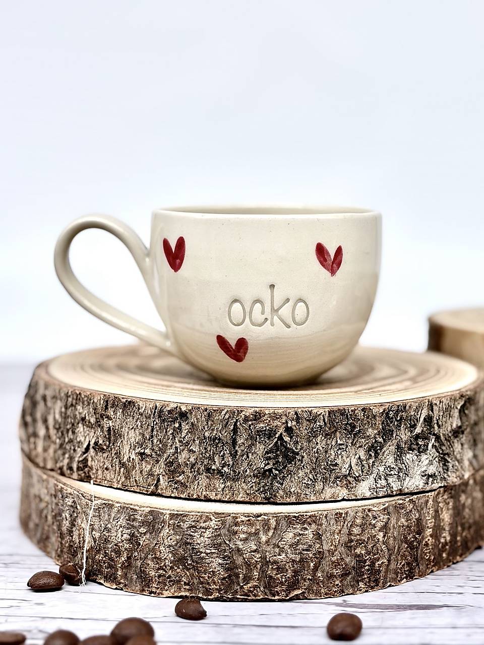 Love - šálka espresso ocko (100ml, s uškom)