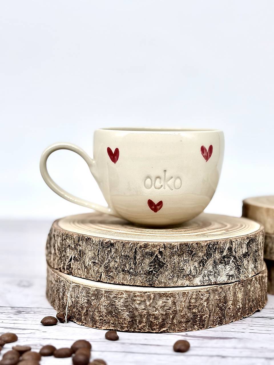 Love - pohárik cappuccino ocko (200ml, bez uška)