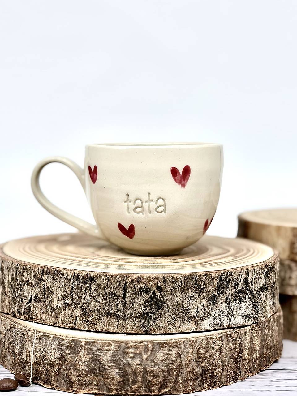 Love - šálka espresso tata (100ml, s uškom)