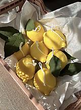 Sviečky - Letná sviečka Citron - 18406543_