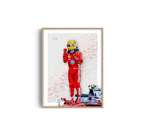 F1 Jezdci | Limitovaná edice (Bílé pozadí)