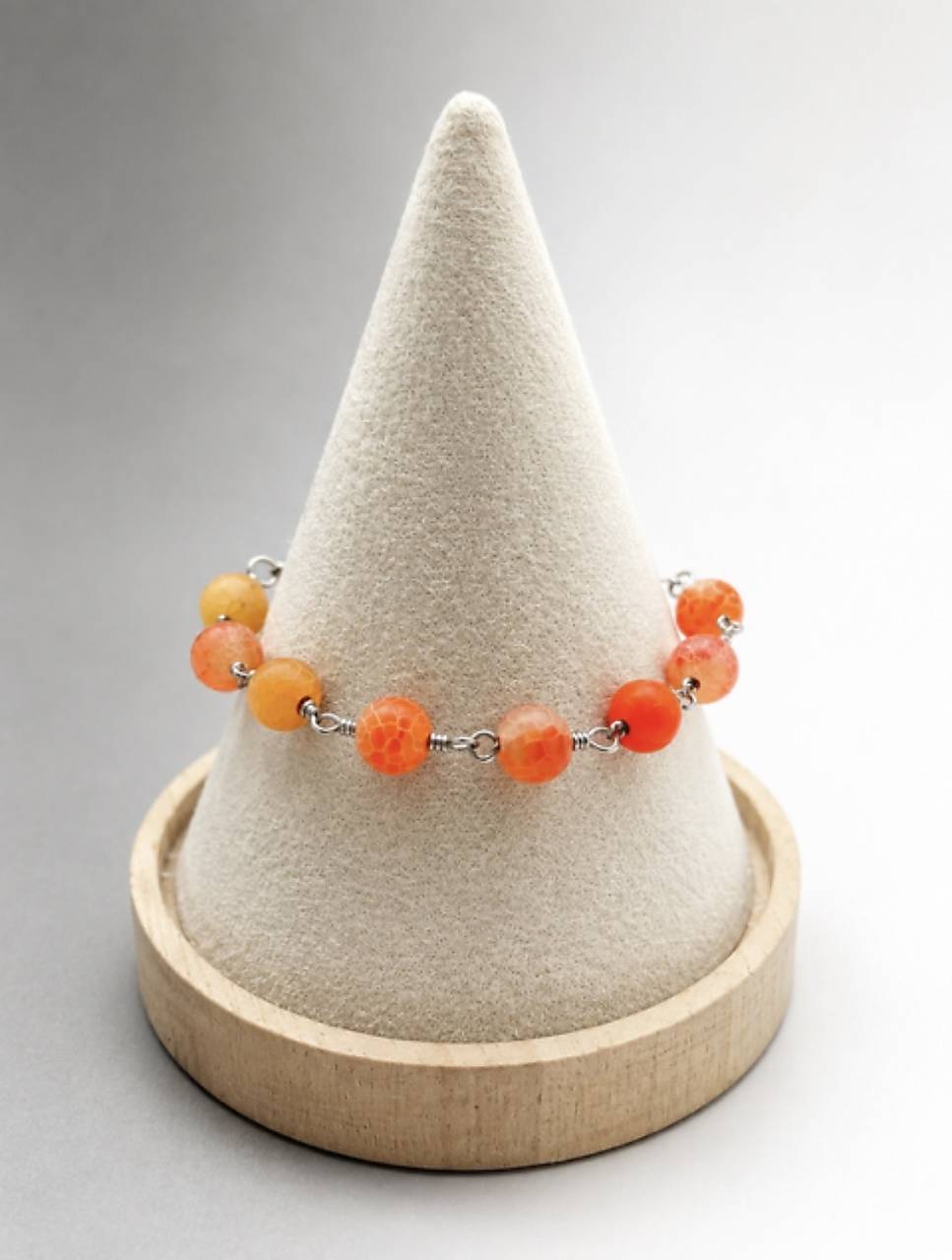 Aura Orange náramok