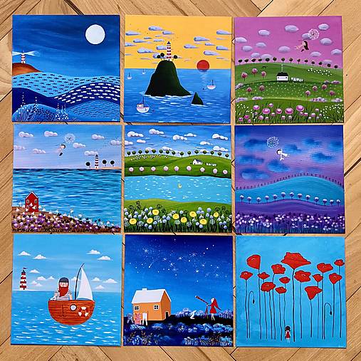 Klasické pohľadnice 15x15cm