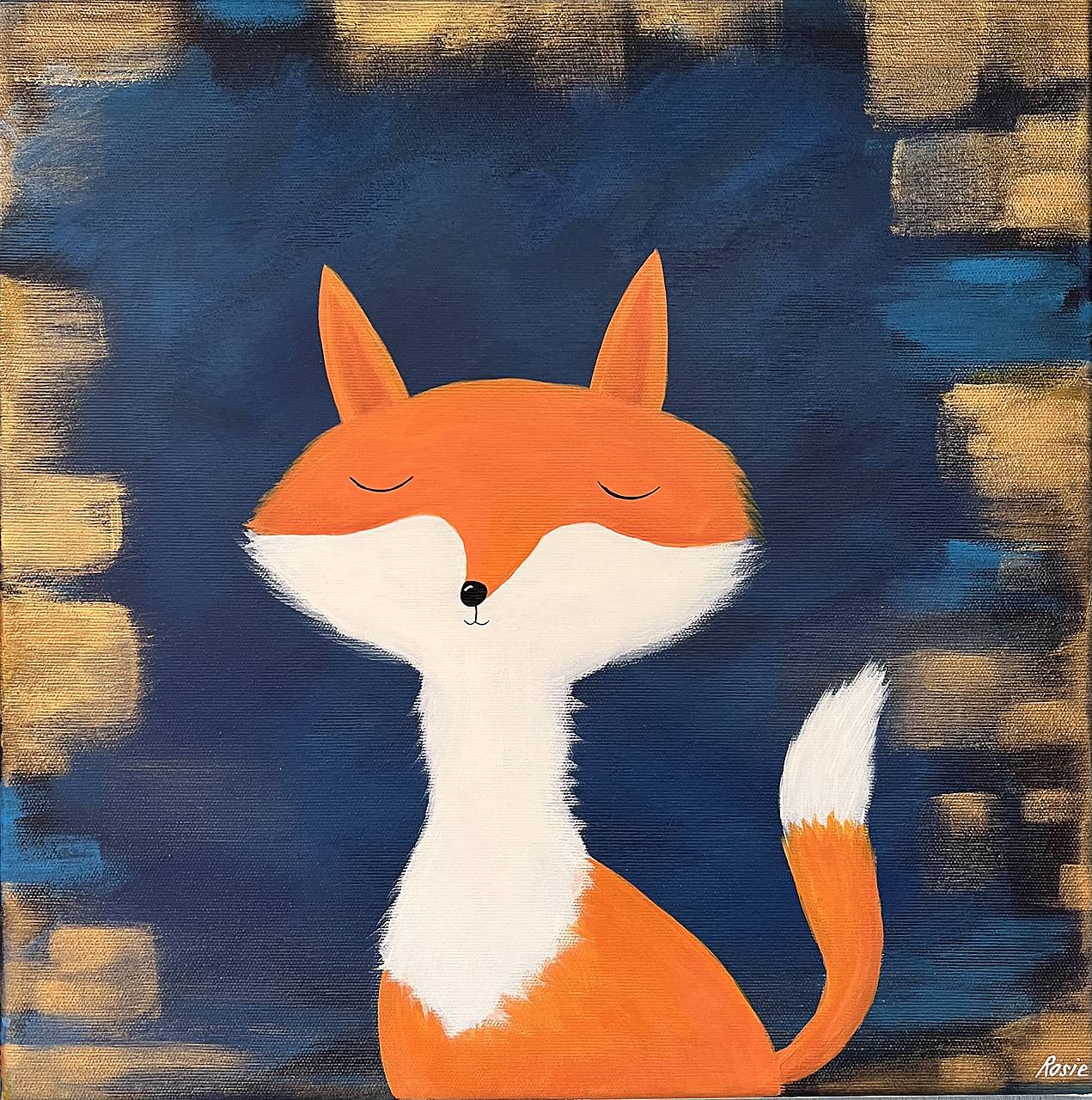 Lišiačikov portrét, originál 40x40