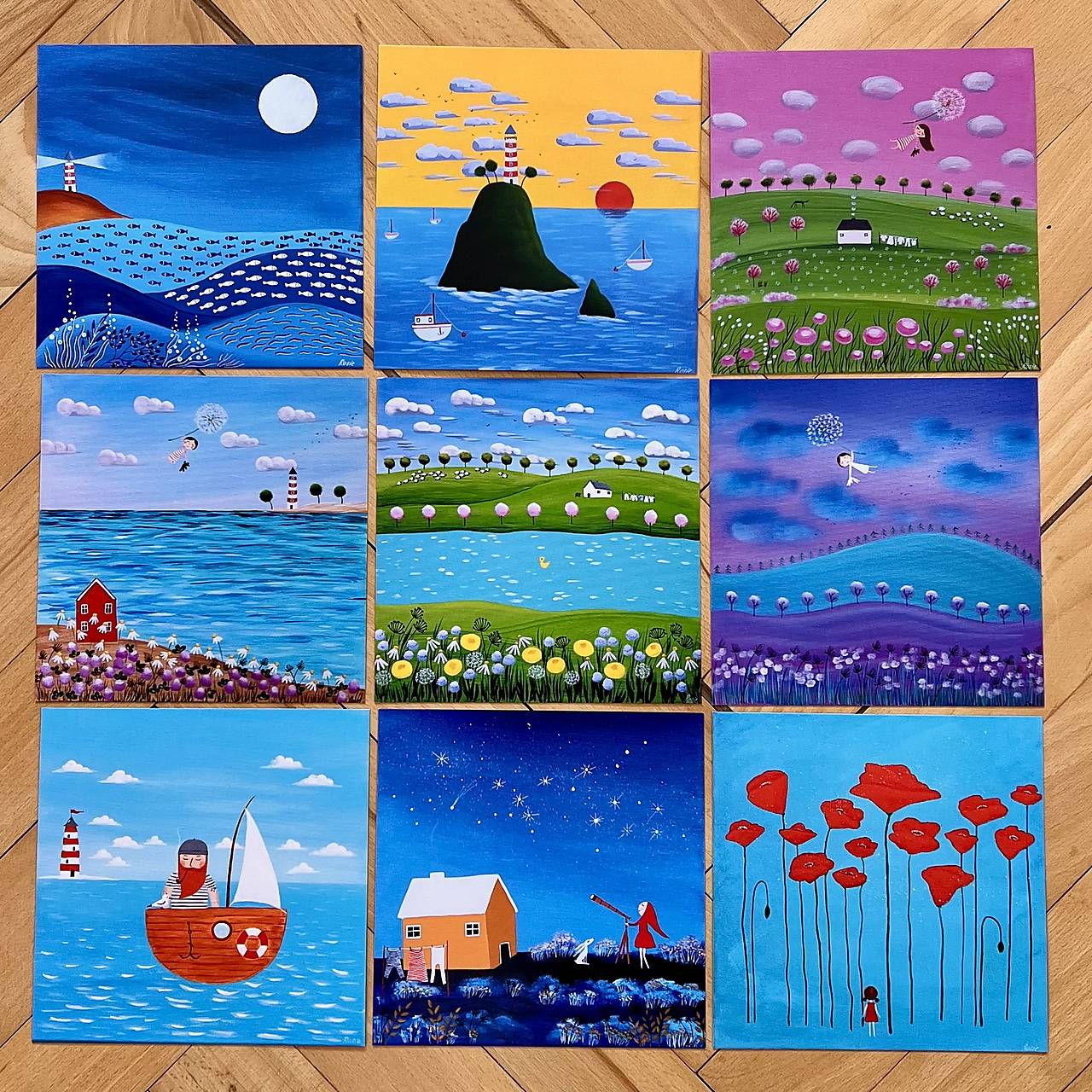 Klasické pohľadnice 15x15cm