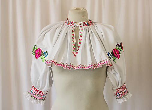 Blúzky a košele - Hrušov - oplecko - 18411941_