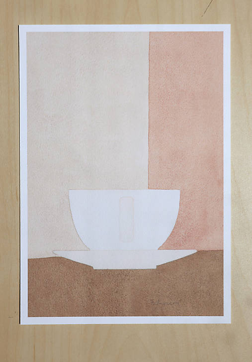 Art print - Kávová šálka