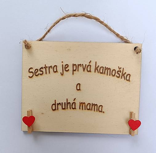 Drevená tabuľa