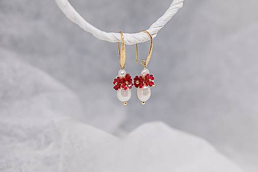 Náušnice - Náušnice UNIQUE pearl 4 - 18418229_