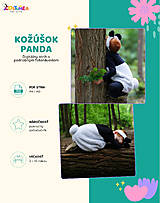  - Kožúšok panda - PDF strih - 18422078_