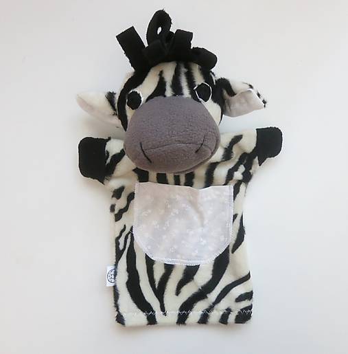 Maňuška zebra - Zebra s tmovou papuľkou