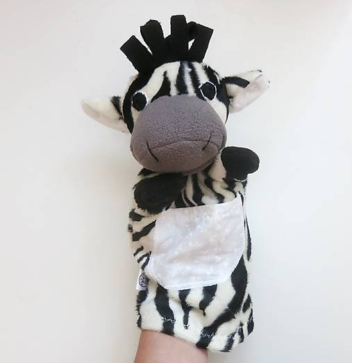 Maňuška zebra - Zebra s tmovou papuľkou