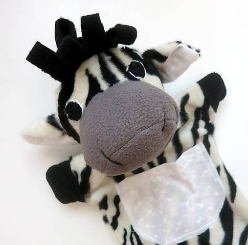 Maňuška zebra - Zebra s tmovou papuľkou