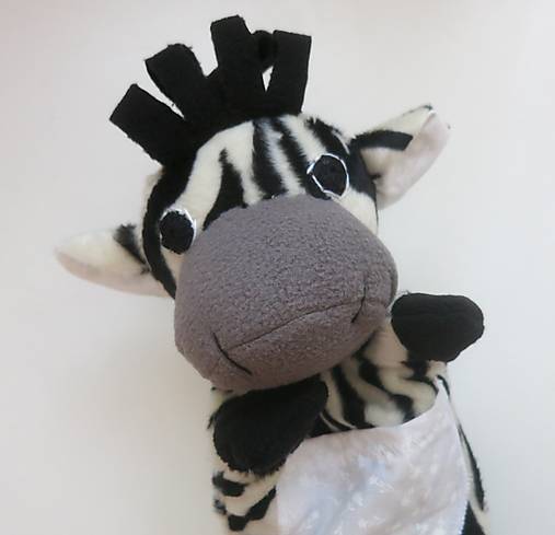 Maňuška zebra - Zebra s tmovou papuľkou