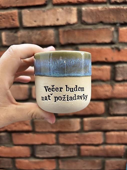 Večer budem mať požiadavky 180ml