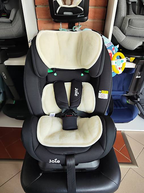 Detský textil - VLNIENKA zmenšovacia vložka do autosedačky Joie Fortifi 100% Merino top super wash Natural - 18432320_
