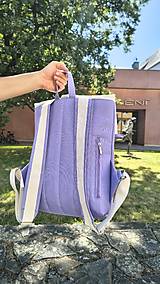 Batohy - Ronya backpack matcha lavender - 18431249_