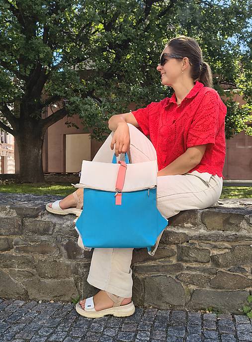 Batohy - Ronya backpack coral reef - 18431255_