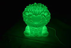 Svietidlá - 3D LED lampa Lev - 18432118_