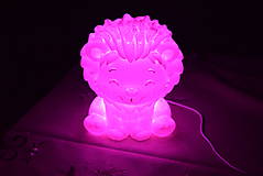 Svietidlá - 3D LED lampa Lev - 18432120_