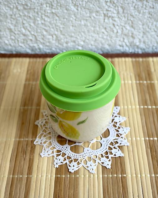 Keramický hrnček so sebou / travel cup Amalfi Coast