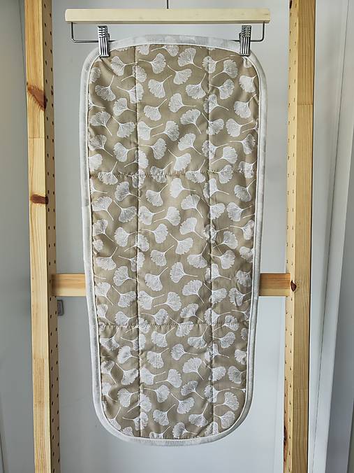 Detský textil - VLNIENKA podložka do kočíka vanička THULE Urban Glide 4 100% MERINO TOP SUPER WASH Natural Ginko béžové - 18433768_