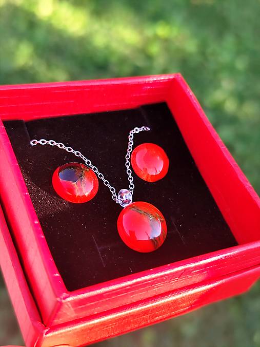 Sklenený set "ROSE"