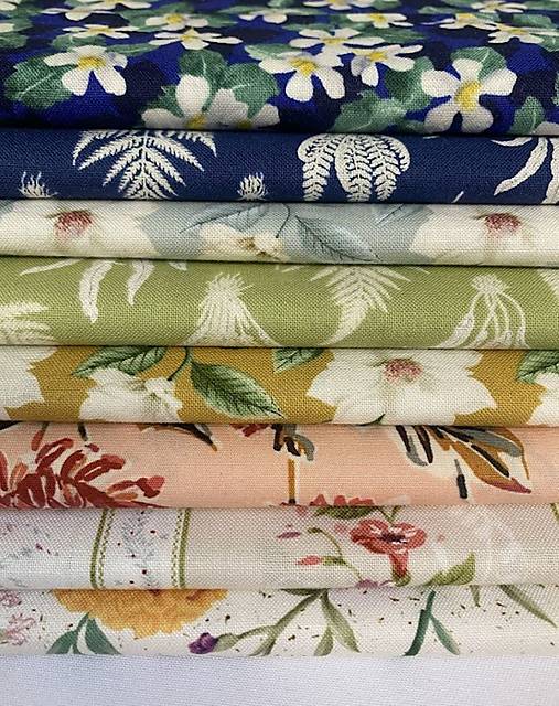 MOIRA Jelly-Roll pásy – Country Romance | 40 pásov 100 % americkej bavlny | Jelly-Roll Rug
