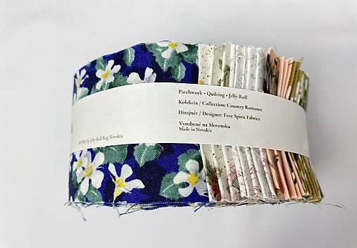 MOIRA Jelly-Roll pásy – Country Romance | 40 pásov 100 % americkej bavlny | Jelly-Roll Rug