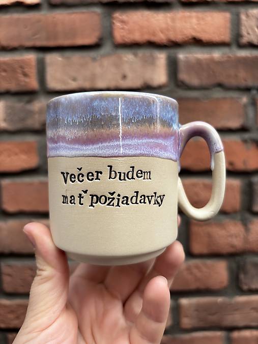 Vlastný text 270ml hrnček