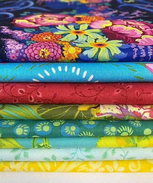 MOIRA Jelly-Roll pásy – Welcome Home II | 40 pásov 100 % bavlny | Jelly-Roll Rug